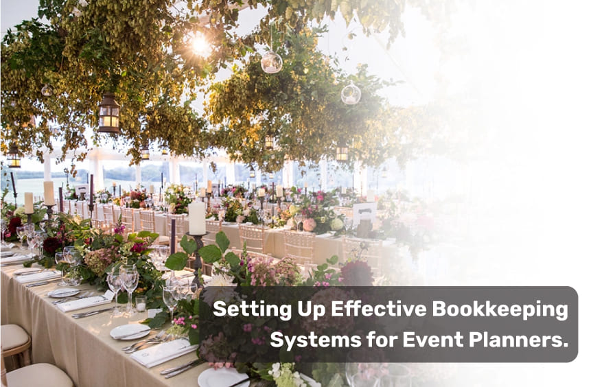 bookkeeping for event planners
